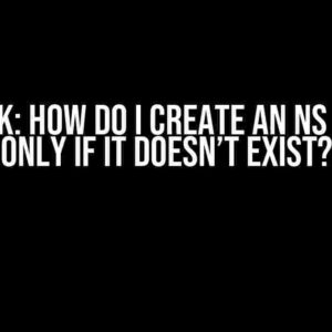 AWS CDK: How do I create an NS Record only if it doesn’t exist?