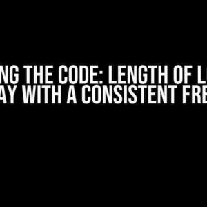 Cracking the Code: Length of Longest Subarray with a Consistent Frequency