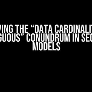 Solving the “Data Cardinality is Ambiguous” Conundrum in Seq2Seq Models